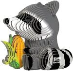 EUGY 650103 Waschb&auml;r, 3D Tier-Puzzle f&uuml;r Kinder und Erwachsene zum...