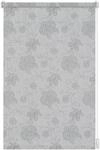 Gardinia EASYFIX Rollo Dekor 721 Stickerei Silber 75 x 150 cm 33302