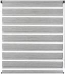 Gardinia Doppelrollo de Luxe grau-Melange 80 x 180