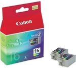 Canon BCI-16 C Original Tintenpatrone, 7,5ml dreifarbig, Farben