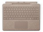 Microsoft Surface Pro Keyboard mit Stiftaufbewahrung | Sand | QWERTZ | kompatibel mit