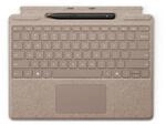 Microsoft Surface Pro Keyboard mit Surface Slim Pen | Sand | QWERTZ | kompatibel mit