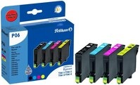 Pelikan P06 Druckerpatrone Promo Pack ersetzt Epson T061 540, 4 x 9 ml,