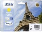 Epson 235E579 T7024 Tintenpatrone Eiffelturm XL, Singlepack gelb