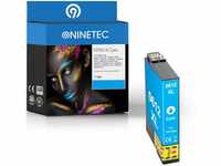 NINETEC 1 Patrone kompatibel mit Epson T0612 Cyan | Für Stylus D 68 PE D 88 PE...