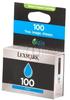 Lexmark 14N0900E 100 Tintenpatronen Standardkapazität 200 Seiten Rückgabe, cyan
