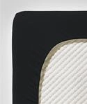 Fleuresse L-001117-0941-0600 Comfort Bettlaken, Jersey, schwarz, 37.8 x 28.2 x...
