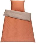 SETEX Chambray Bettw&auml;sche, Bezug f&uuml;r Bettdecke im Set mit Kissenbezug, 90 %
