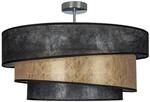 Lindby Deckenlampe Ayvira (Modern) in Schwarz (3 flammig, E27) - Textil...