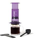 AeroPress Clear Purple Kaffeepresse, All-in-One-French-Press, manuelle Kaffeemaschine