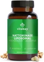 Vitabay Nattokinase 2.000 FU hochdosiert &ndash; 180 vegane Softgel-Kapseln |...