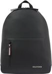 Tommy Hilfiger Herren Rucksack Pique Backpack Handgep&auml;ck, Schwarz (Black),