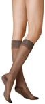 KUNERT Damen Kniestr&uuml;mpfe Cotton Sole 20 hautsympatisch 20 DEN Graphit 0420 35/38