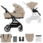 Kinderkraft YOXI 2-in-1 Kinderwagen, buggy von Geburt bis 22 kg, Einfach