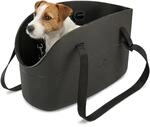 Ferplast Hundetasche bis 8 kg wasserdichte und Abwaschbare Transportbox Katze aus