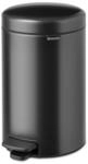 Brabantia NewIcon Treteimer 12 l | Softclose-M&uuml;lleimer mit geruchsdichtem Deckel und