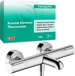 hansgrohe Ecostat Element Wannenthermostat f&uuml;r 2 Verbraucher, Chrom | max.