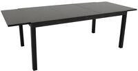 DEGAMO Gartentisch Ausziehtisch ELBA XXL, 200/300x110cm, Aluminium anthrazit +...