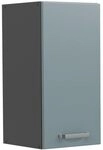 Vicco H&auml;ngeschrank R-Line, Blau-Grau, 30 cm, zur freien Kombination innerhalb