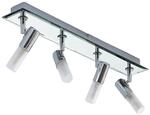 Lindby Strahler Zela (Modern) in Chrom aus Metall (4 flammig, G9) - Deckenlampe
