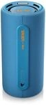 LOEWE We. Hear pro, tragbarer Bluetooth Lautsprecher, Denim, Blau | Premium...
