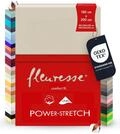 fleuresse Comfort XL Spannbettlaken (96% Baumwolle, 4% Elasthan), mit...