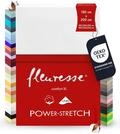 fleuresse 1119 XXL Jersey Stretch Spannbetttuch (96% Baumwolle, 4% Elasthan),...