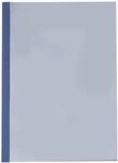 Leitz 177119 Thermobindemappe Leinenoptik, A4, R&uuml;ckenbreite 3 mm, 25 St&uuml;ck, blau