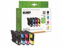 KMP B33V Promo Pack BK/C/M/Y kompatibel mit Brother LC-985