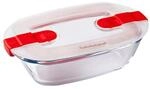 Cook & Heat rechteckig glas Frischhaltedose mit Deckel