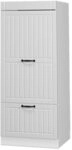 Vicco Mikrowellenschrank Fame-Line, Wei&szlig; Landhaus, 60 cm