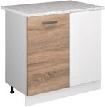 Vicco Eckunterschrank R-Line, Sonoma, 86 cm