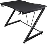 Trust Gaming GXT 711X Dominus Gaming Schreibtisch, Ergonomischer Computertisch...