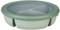 Mepal - Meal Prep Box Cirqula - Bento-Sch&uuml;ssel mit 3 F&auml;chern - Frischhaltedose