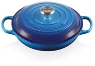 Le Creuset Signature Gusseisen Gourmet-Profitopf, Rund, &Oslash; 26 cm, 2,2 l, F&uuml;r alle