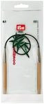 Prym 221530 Rundstricknadeln, 40 cm, 6,00 mm Rundstricknadel, Bambus, Natur, 6 mm