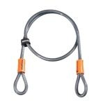 Kryptonite KryptoFlex 410 Doppelschlaufenkabel, Fahrradkabel mit 2 Doppelschlaufen,
