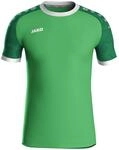JAKO Iconic Trikot Kinder Soft Green, Sportgr&uuml;n, Gr. 152 - Nachhaltiges Sport Shirt