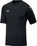 JAKO Herren Team (Kurzarm) Fu&szlig;balltrikots, Schwarz, 3XL EU