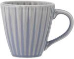 Bloomingville Latina Becher, Steingut, D8,5xH8,5 cm, 220 ml (Hellblau)