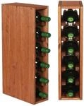 PROREGAL Modulares Weinregal VINCELLAR MOD | HxBxT 60x12x30cm | Schmal Modul...