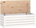 vidaXL Truhe, Aufbewahrungsbox mit viel Stauraum, Aufbewahrungstruhe mit Deckel,