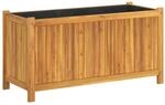 vidaXL Pflanzk&uuml;bel, Blumenk&uuml;bel mit Einlage, Blumenkasten f&uuml;r Garten Balkon