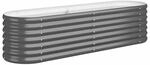vidaXL Hochbeet Verzinkter Stahl 152x40x36 cm Anthrazit