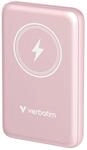 Verbatim Charge'n'Go MagSafe Powerbank 10000mAh 15W PD20W USB-C Rosa | 10000mAh
