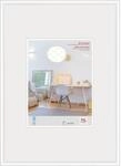 walther design Bilderrahmen weiss 40 x 50 cm mit Kunstglas, New Lifestyle
