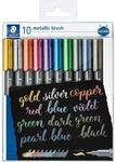 STAEDTLER 8321 Metallic Brush &ndash; 10er Set, 1&ndash;6 mm, Pinselspitze | Pinselspitze,