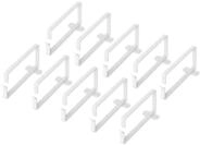 DIGITUS Kabel-F&uuml;hrungsb&uuml;gel 70 x 150 mm - 10 St&uuml;ck - Netzwerk-Schrank 19-Zoll -