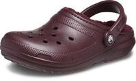 Crocs Unisex Classic Lined Clog Holzschuh, Dark Cherry, 36 EU