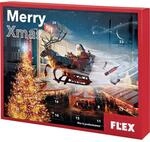 Flex Adventskalender 2024 inkl. 4V Stabschraubendreher, Laser-Entfernungsmesser...